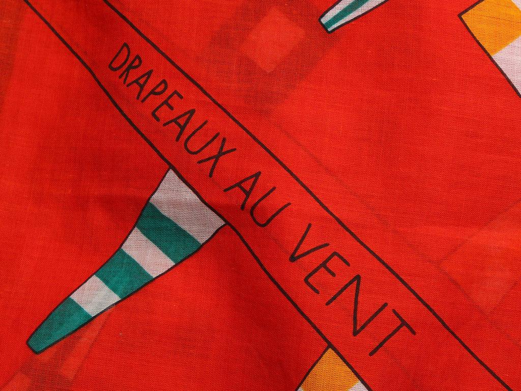Hermès Boat Flags Cotton Pareo