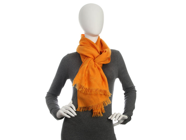 Hermès Orange New Libris Stole