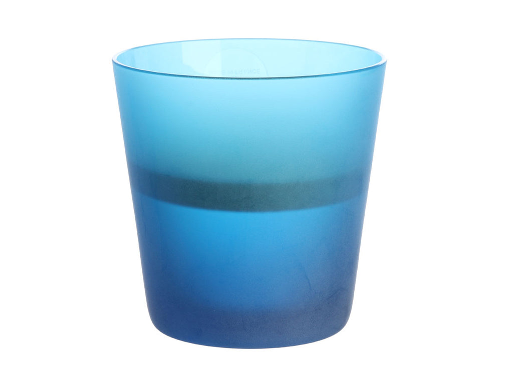 Hermès Blue Glass Petit H Flower Holder