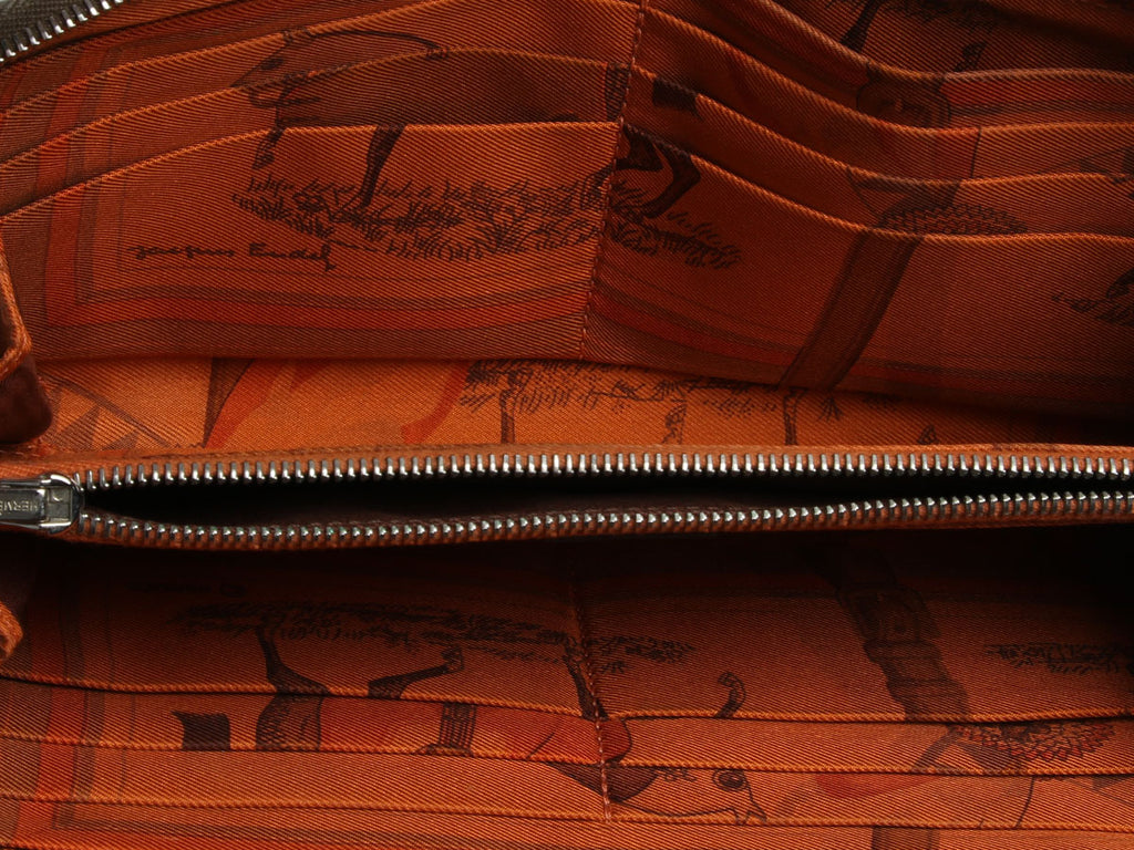 Hermès Etoupe Epsom Silk’In Long Wallet