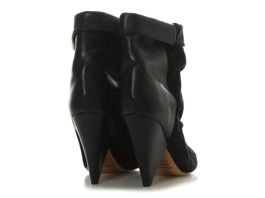 Isabel Marant Black Luliana Booties