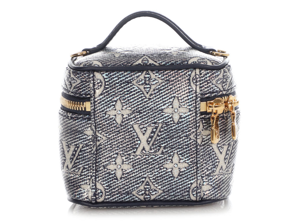Louis Vuitton Bleu Autres Toiles Monogram Micro Vanity