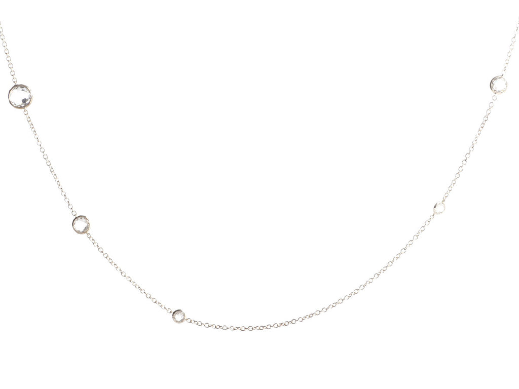 Ippolita Long Sterling Silver Rock Crystal Necklace