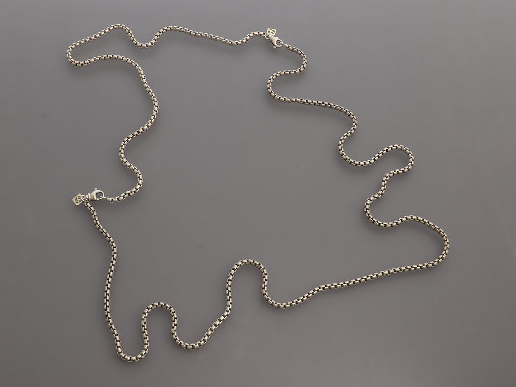 David Yurman Two-Tone Long Box Chain with Extender