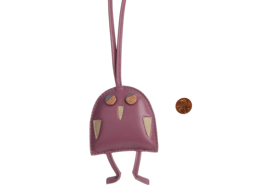 Hermès Hibouton Owl Petit H Bag Charm