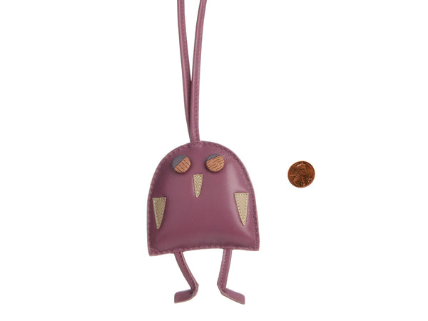 Hermès Hibouton Owl Petit H Bag Charm