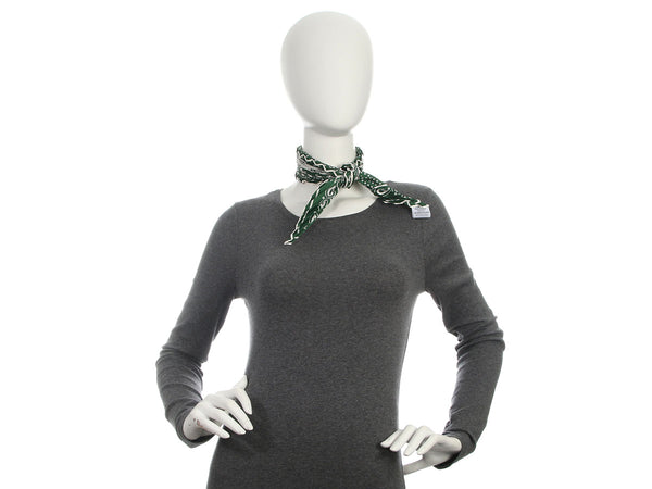 Hermès Brides de Gala Pleated Silk Bandana 55cm