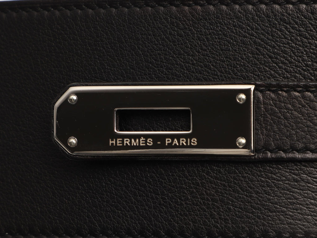 Hermès Black Extra Wide Kelly Belt