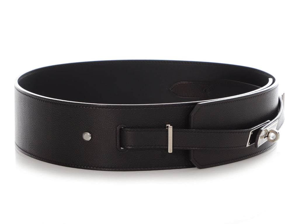 Hermès Black Extra Wide Kelly Belt