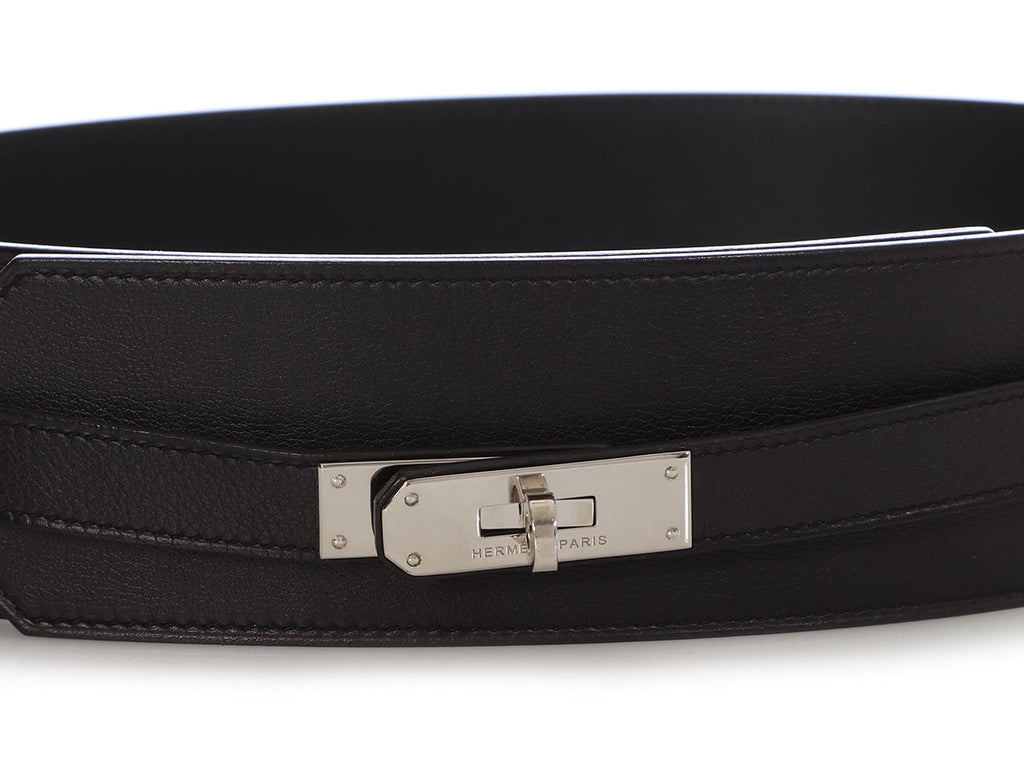 Hermès Black Extra Wide Kelly Belt