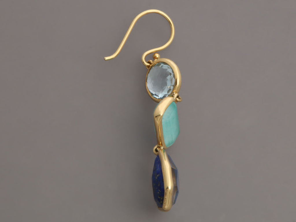 Ippolita 18K Yellow Gold Waterfall Rock Candy Drop Earrings