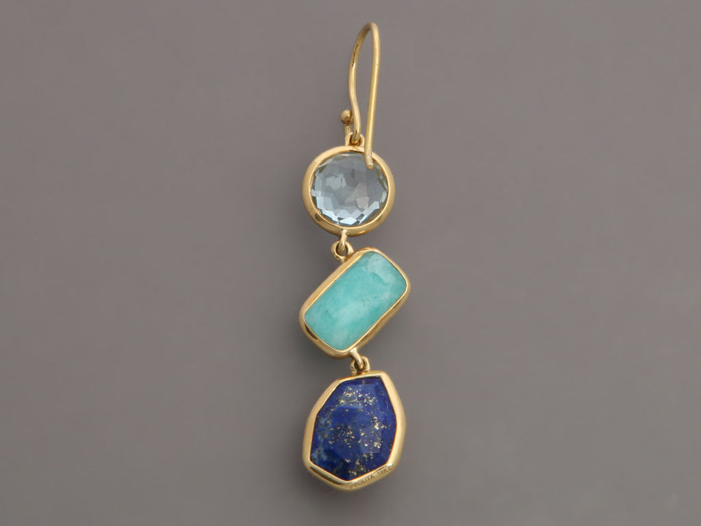 Ippolita 18K Yellow Gold Waterfall Rock Candy Drop Earrings