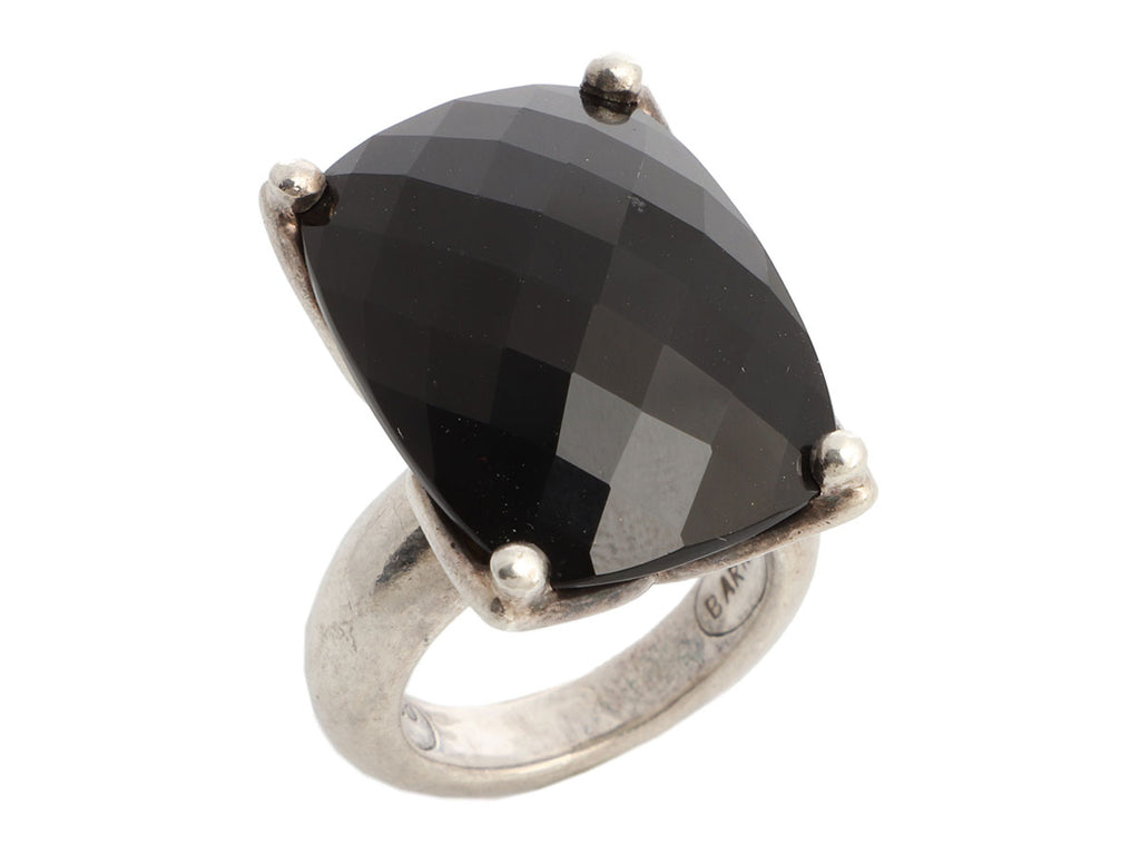 Barrera Two-Tone Onyx Ring