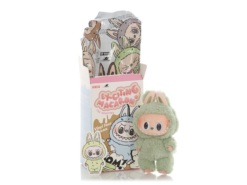 POP MART Green Grape Exciting Macaron Labubu