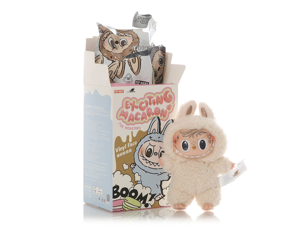 POP MART Soymilk Exciting Macaron Tattooed Labubu