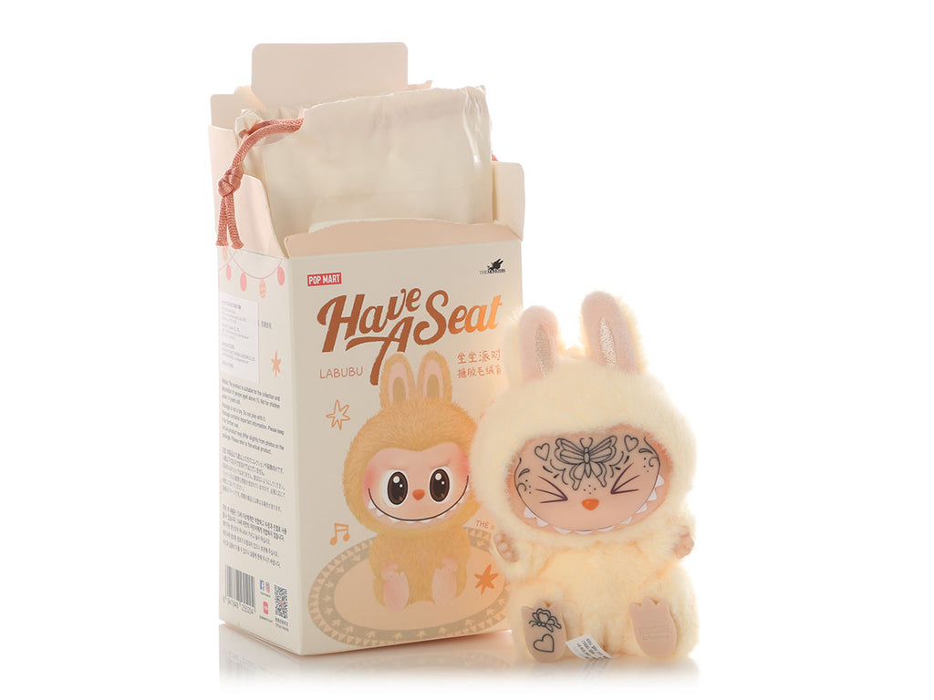 POP MART Sisi Have a Seat Tattooed Labubu