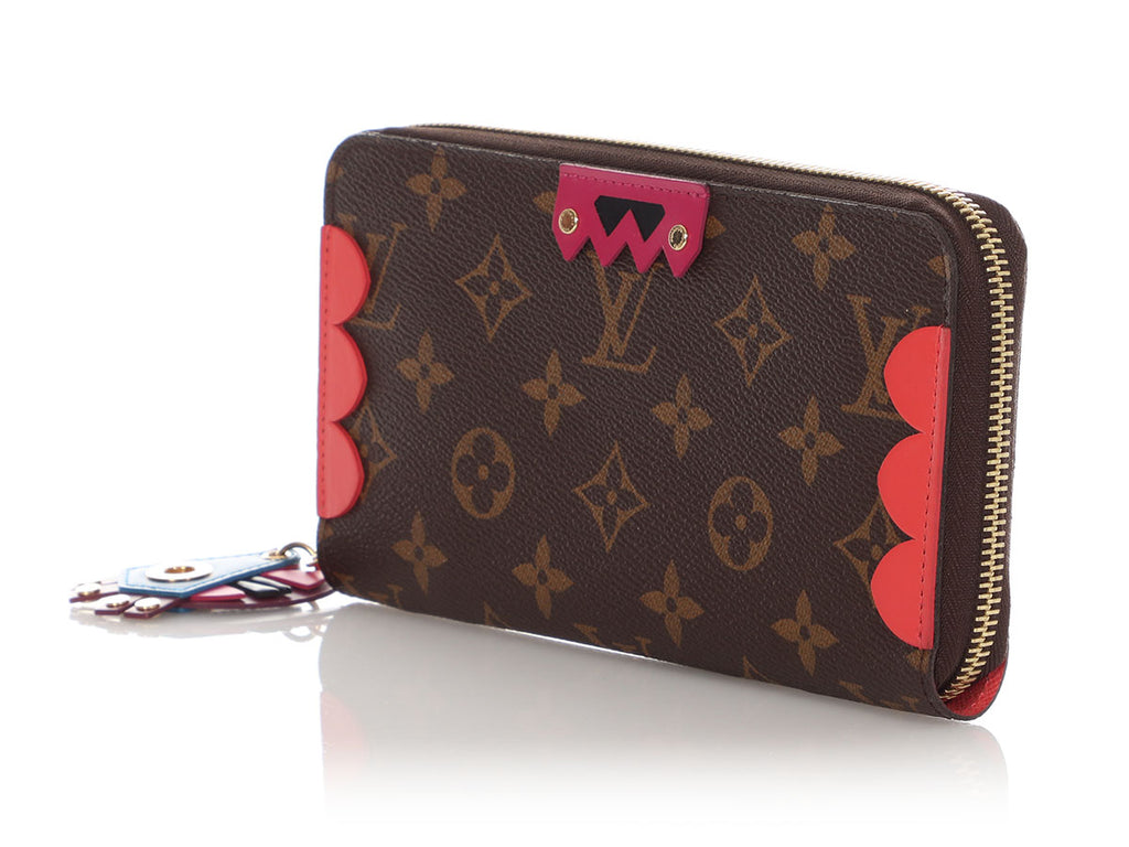 Louis Vuitton LE Flamingo Monogram Totem Zippy Wallet