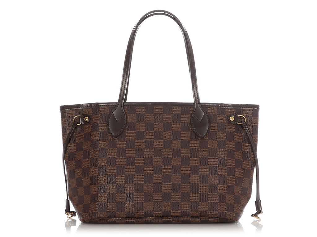 Louis Vuitton Damier Ebène Neverfull PM