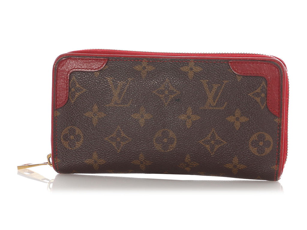 Louis Vuitton Monogram Retiro Zippy Wallet