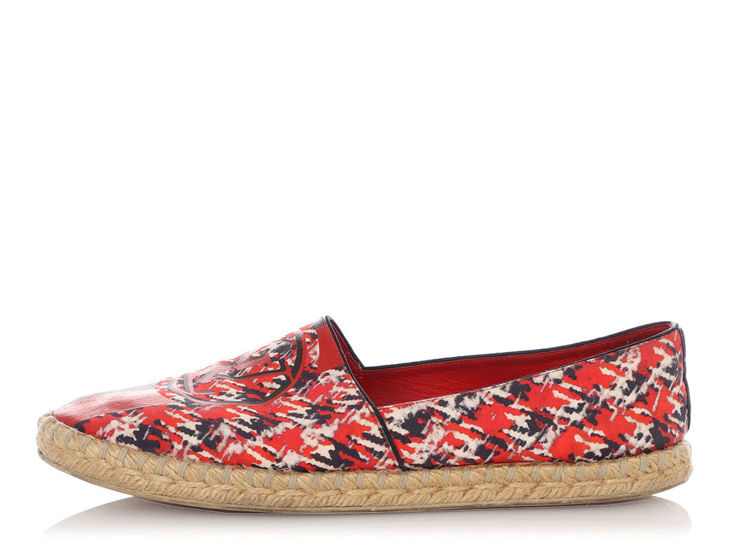 Louis Vuitton fat plaid Espadrilles