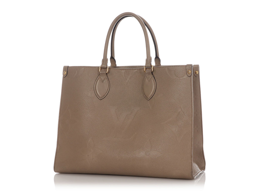 Louis Vuitton Beige Monogram Empreinte Onthego MM