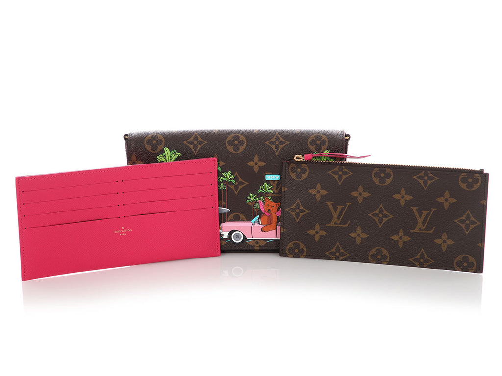 Louis Vuitton 2021 Monogram Christmas Animation Hollywood Félicie Pochette