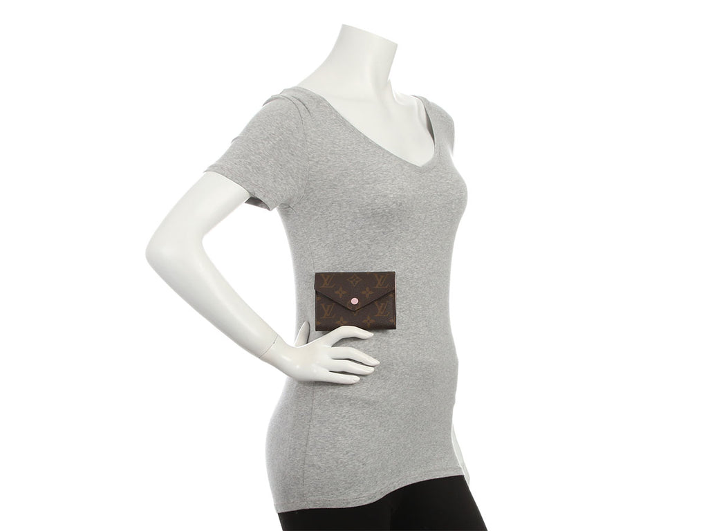 Louis Vuitton Monogram and Rose Ballerine Victoria Wallet