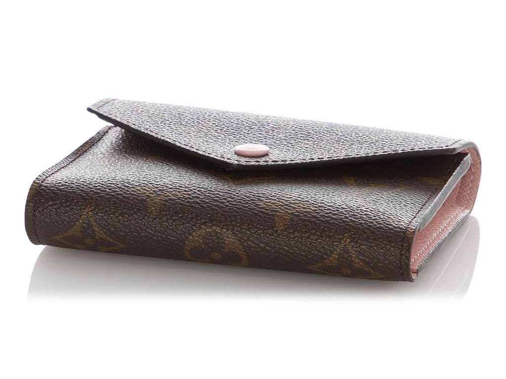 Louis Vuitton Monogram and Rose Ballerine Victoria Wallet