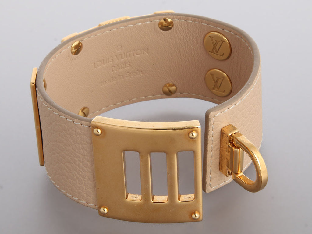 Louis Vuitton Beige So LV Cuff
