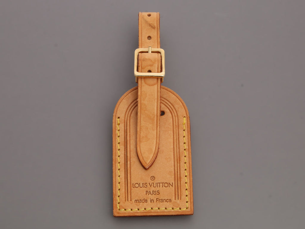 Louis Vuitton Vachetta Luggage Tag