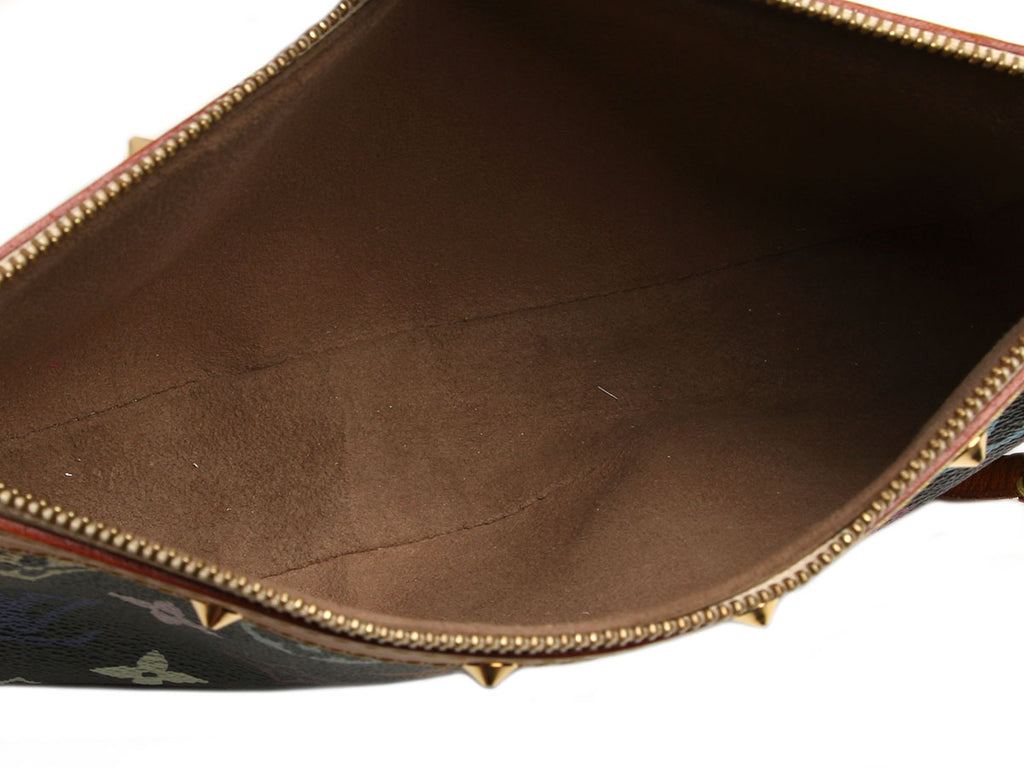 Louis Vuitton Black Multicolore Monogram Pochette