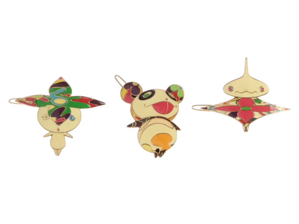 Louis Vuitton Murakami Hair Pin Set