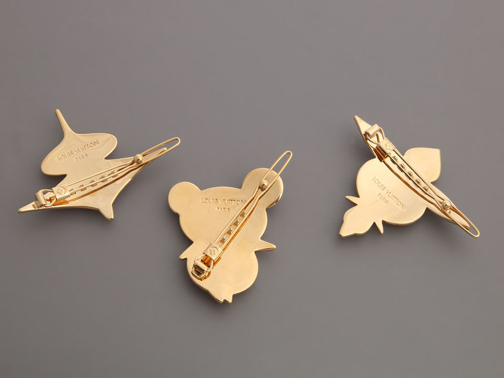 Louis Vuitton Murakami Hair Pin Set