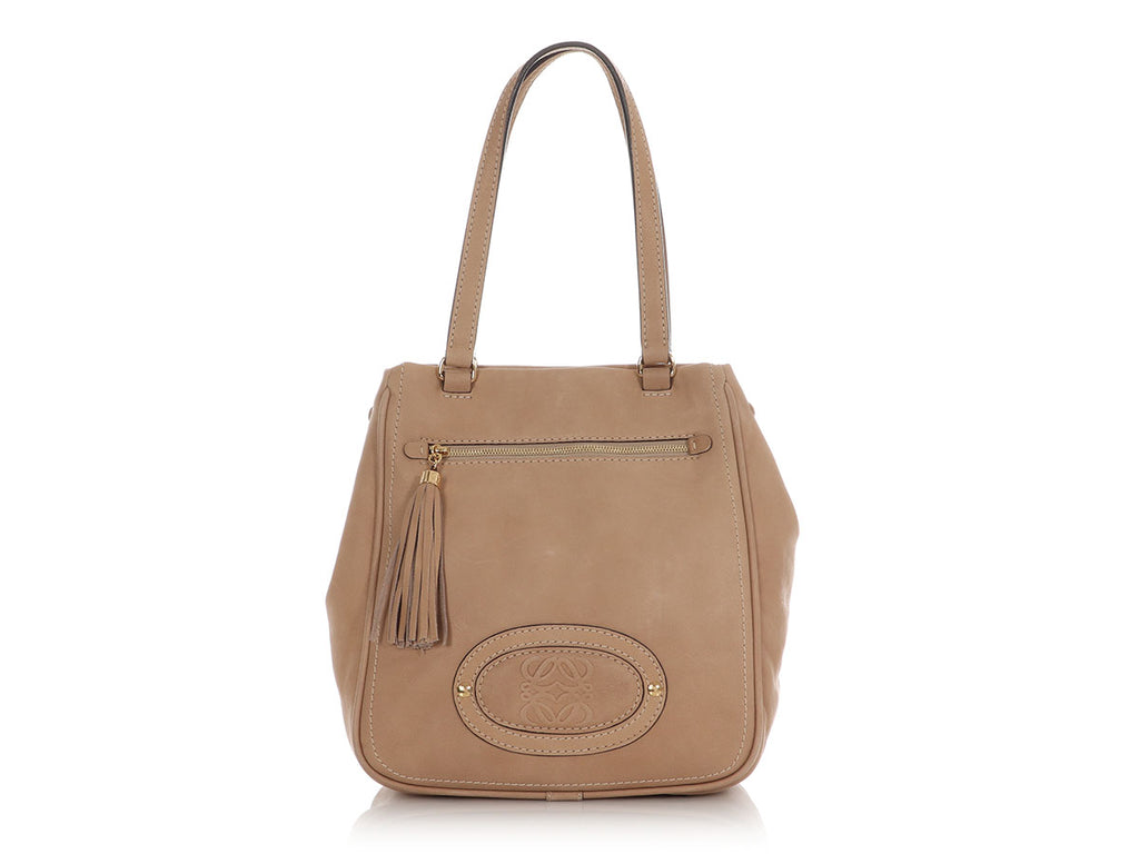 Loewe Beige Bolso Shopper