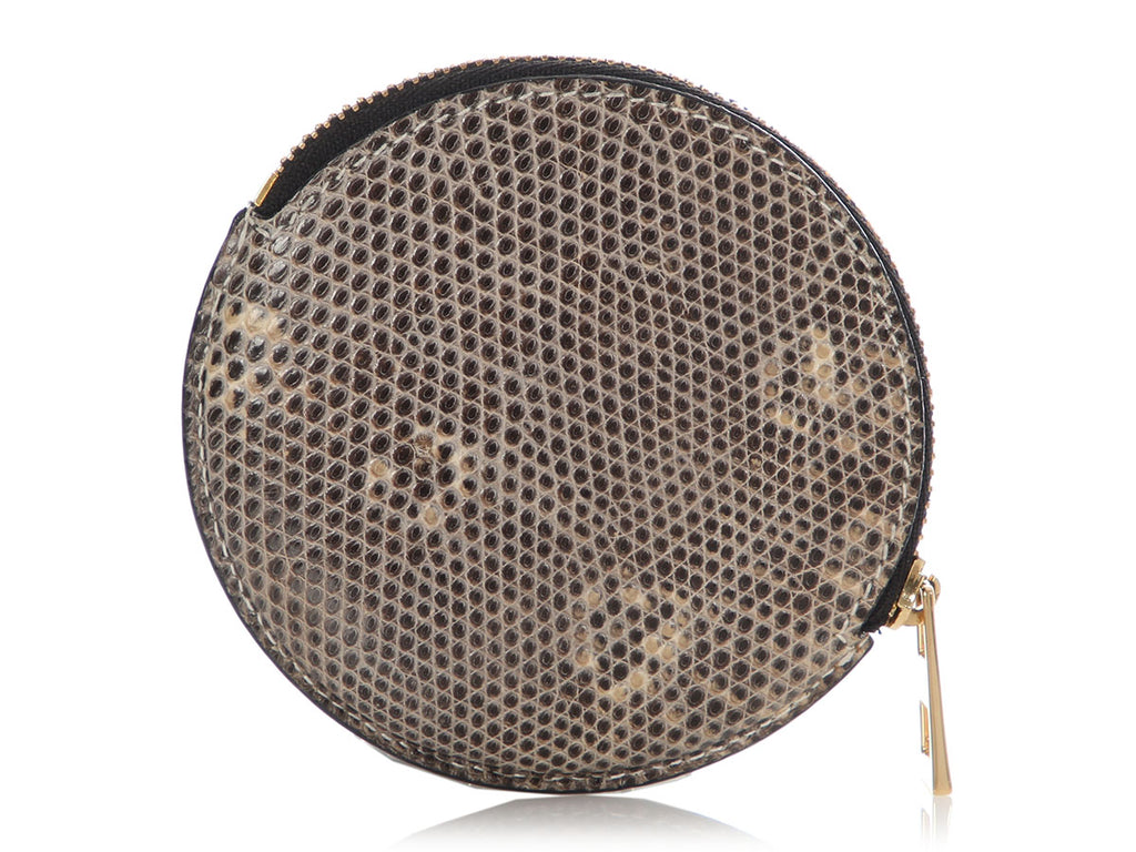 Loewe Round Lizard Coin Purse