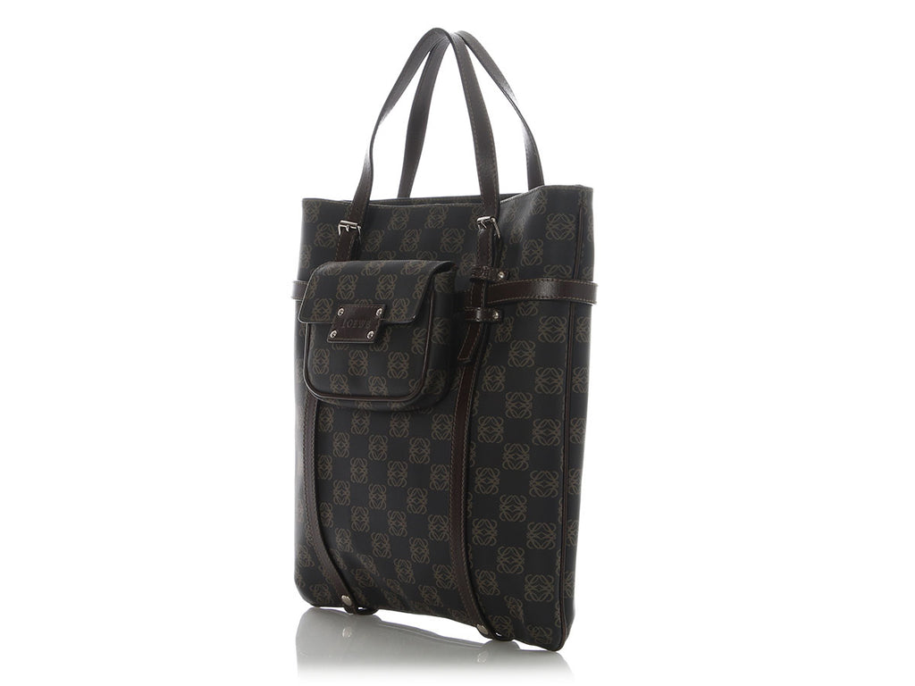 Loewe Brown Flat Tote