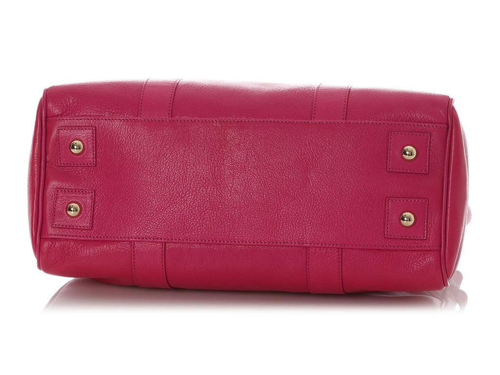 Mulberry Pink Glossy Goat Bayswater