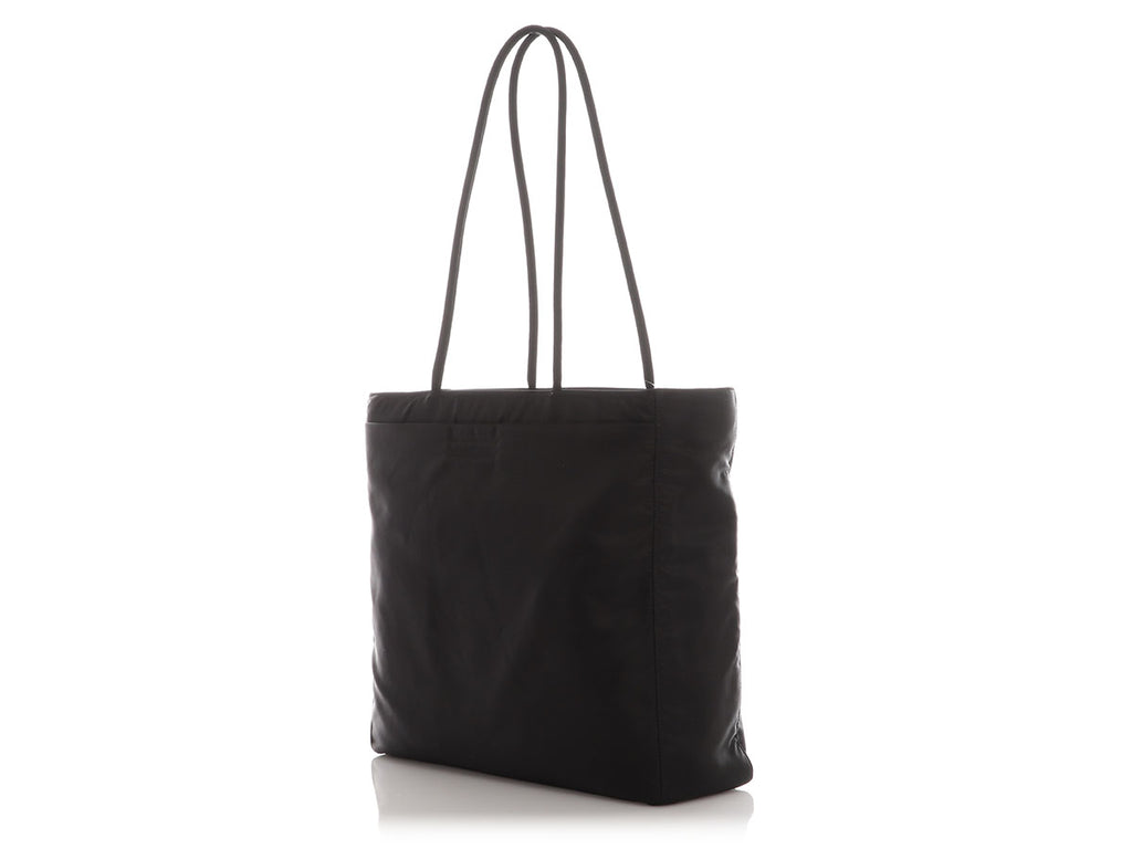 Prada Black Nylon Tote