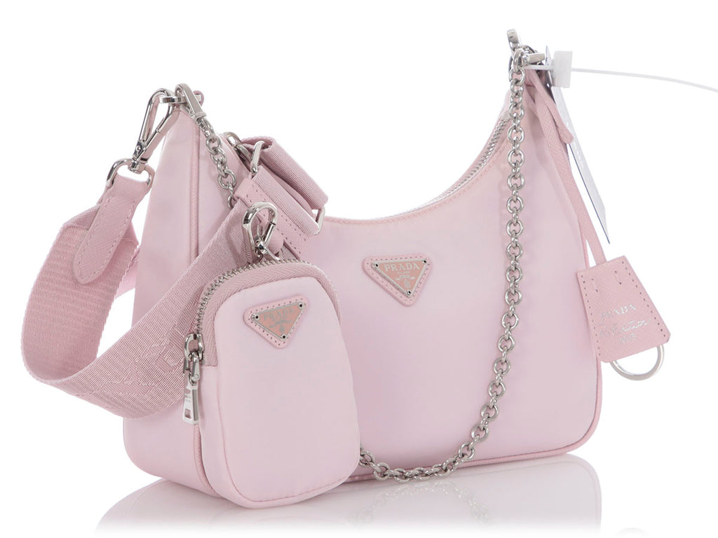 Prada Pink Re-Nylon 2005 Re-Edition Bag