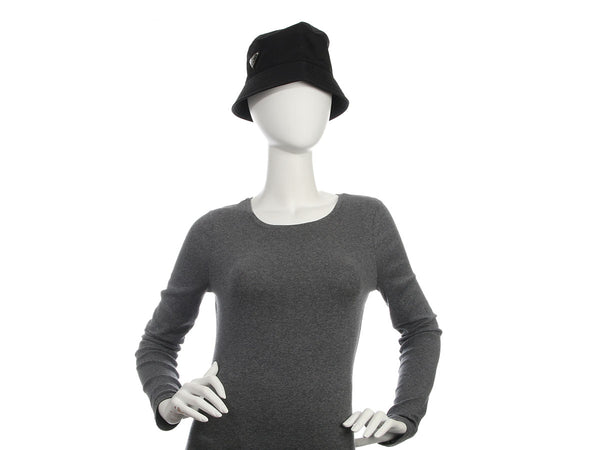 Prada Black Re-Nylon Bucket Hat