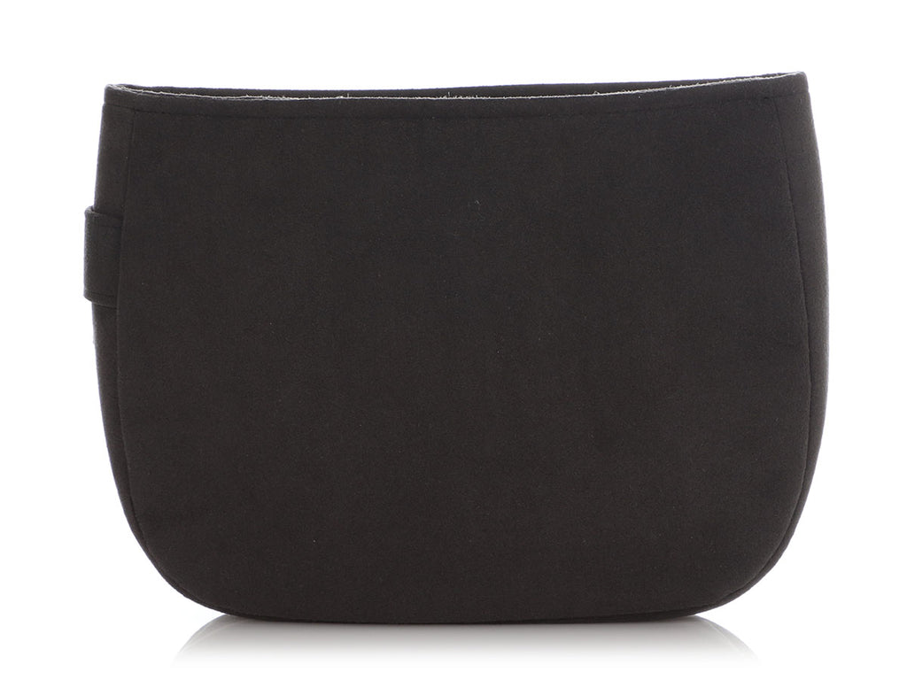 Rue Paradis Graphite Alcantara Bag Insert for Evelyne 33 GM