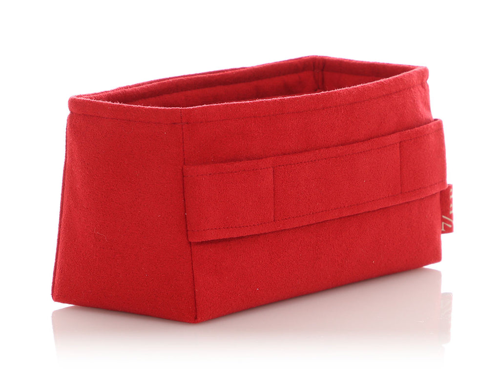 7 Rue Paradis Rouge Vif Fabric Kelly 25 Bag Insert