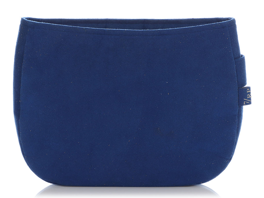 7 Rue Paradis Bleu Electrique Alcantara Fabric Bag Insert