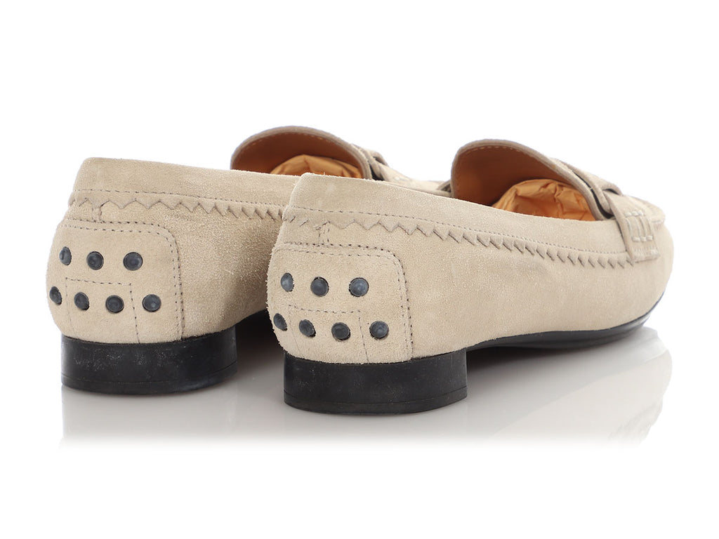 Tod's Dust Lane Moccasins