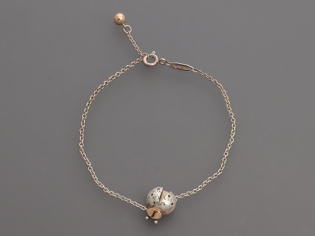 Tiffany & Co. Two-Tone Ladybug Bracelet