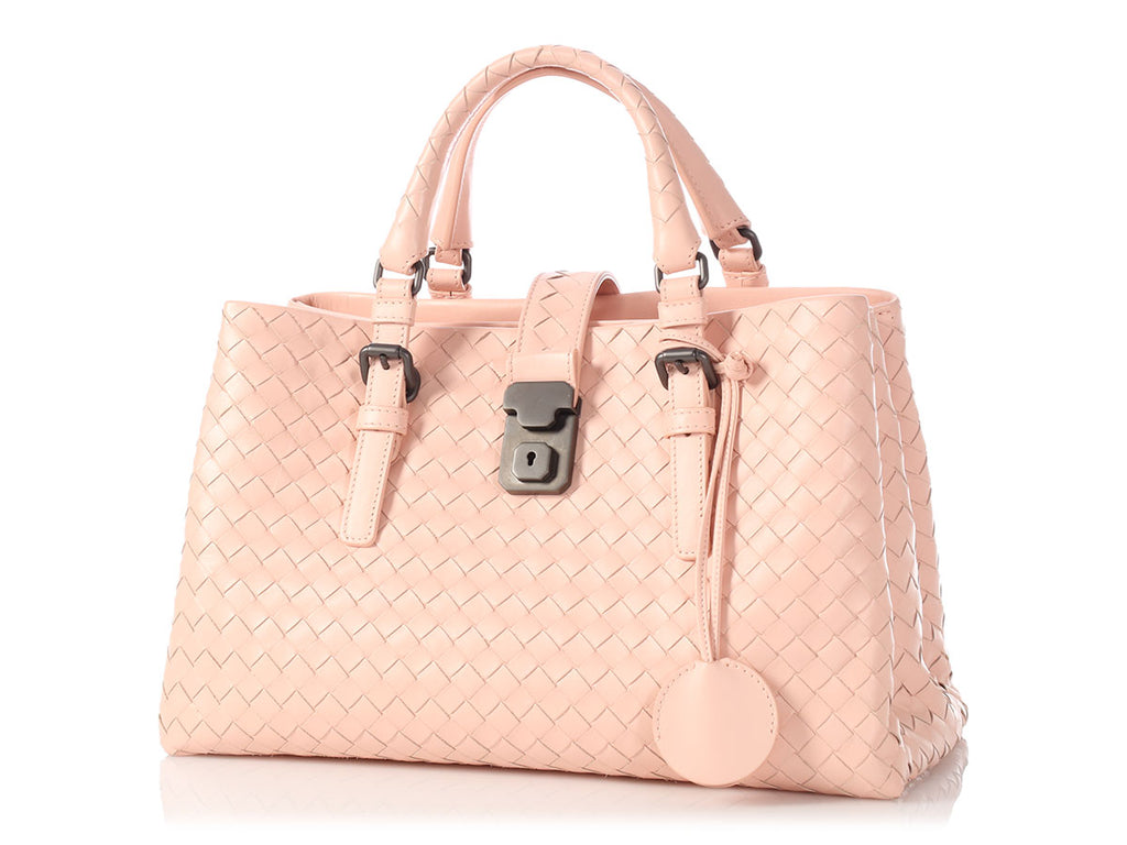 Bottega Veneta Small Pink Roma Bag