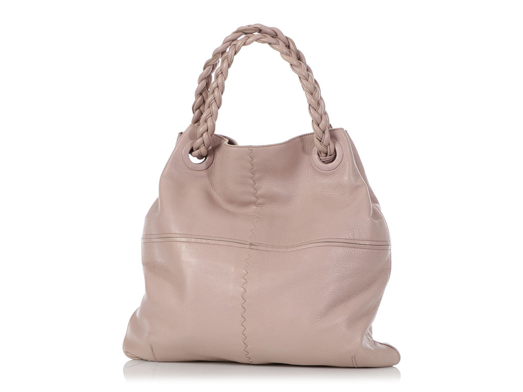 Bottega Veneta Dusty Rose Cervo Deerskin Julie Tote