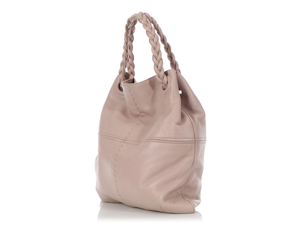 Bottega Veneta Dusty Rose Cervo Deerskin Julie Tote