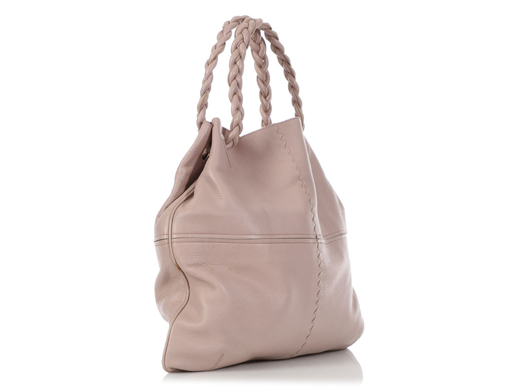 Bottega Veneta Dusty Rose Cervo Deerskin Julie Tote