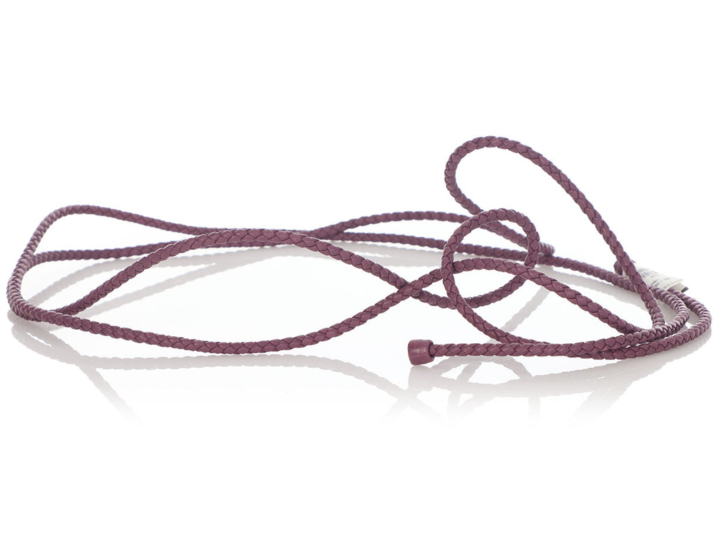 Bottega Veneta Lavender Braided Rope